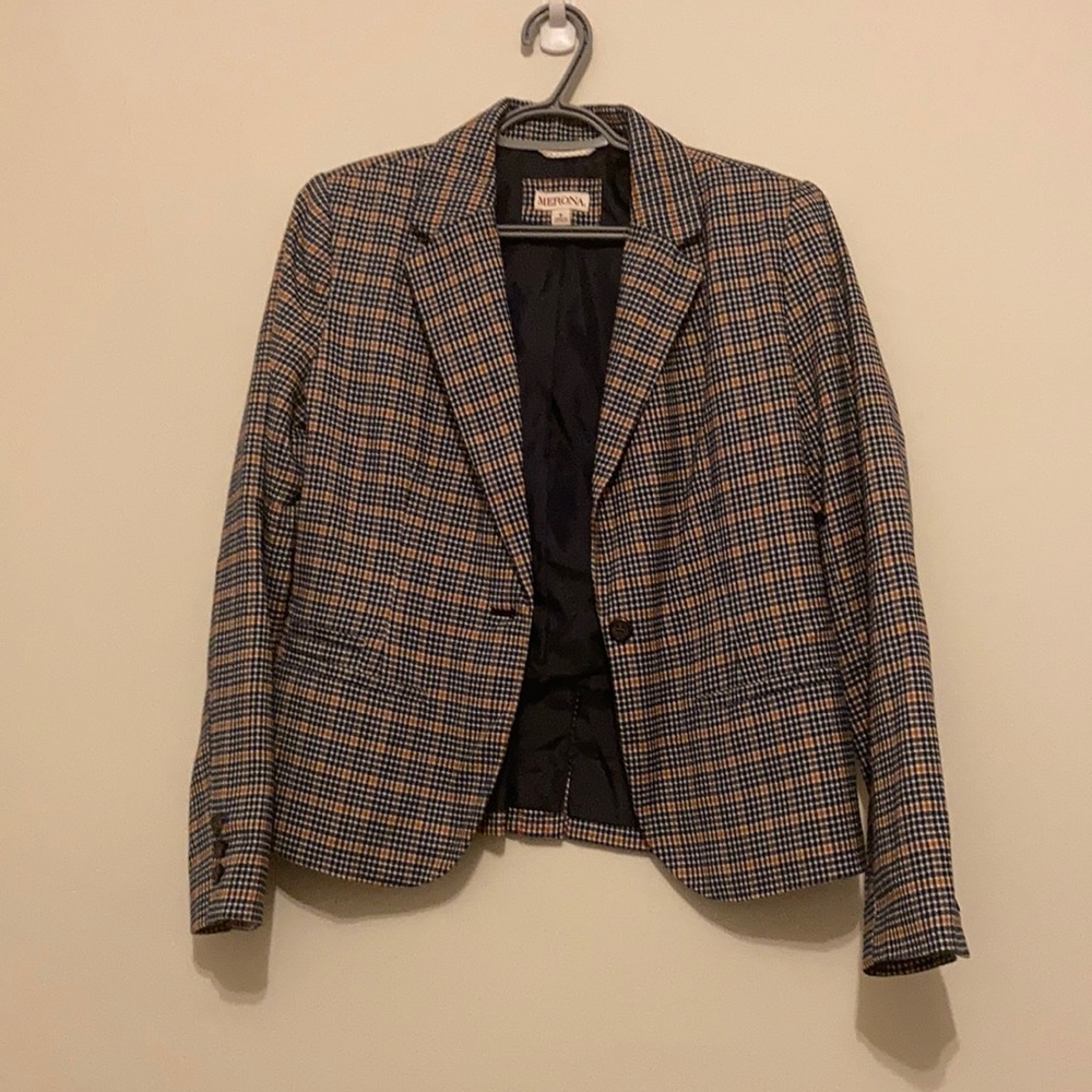 Checked Merona Blazer